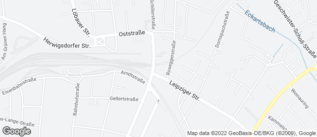 Karte mit Standort von Bäckerei & Konditorei Schwerdtner GmbH