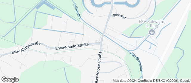 Karte mit Standort von Bäckerei Schumann