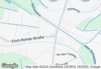 Karte mit Standort von Bäckerei Schumann