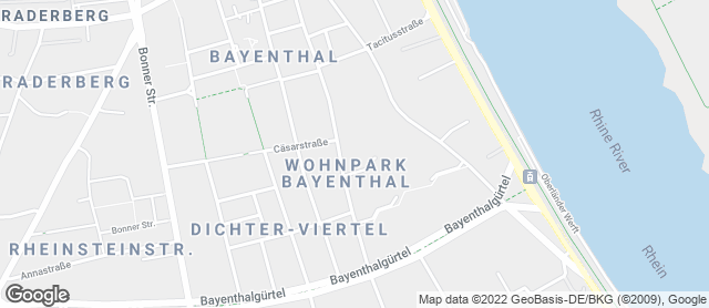 Karte mit Standort von Bäckerei Merzenich