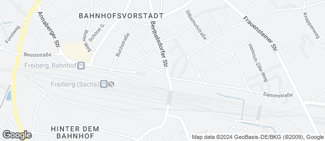 Karte mit Standort von Feinbäckerei Stefan Auerbach
