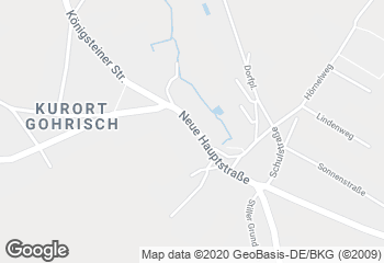 Karte mit Standort von Gohrischer Bäcker