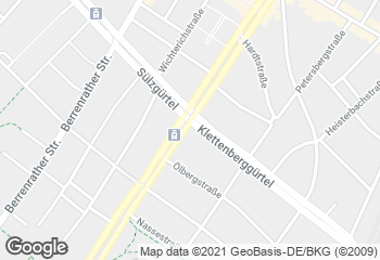 Karte mit Standort von Bäckerei Kraus GmbH - Fil. Klettenberg