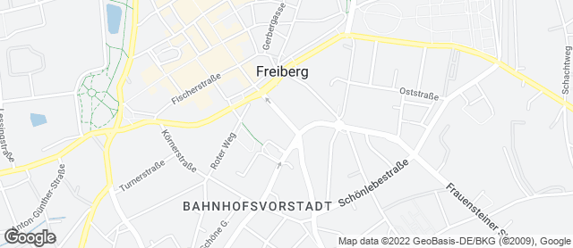 Karte mit Standort von Bäckerei Kästner Filiale Poststraße