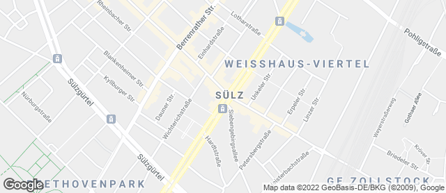 Karte mit Standort von Bäckerei Merzenich