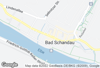 Karte mit Standort von Landbäckerei Schmidt GmbH