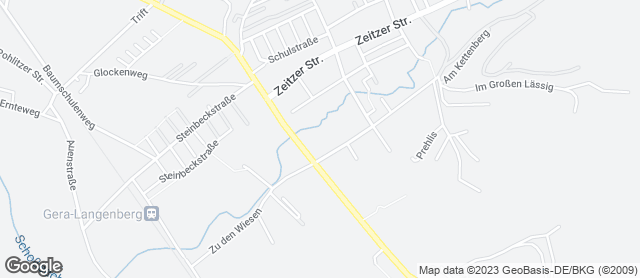 Karte mit Standort von Bäckerei und Konditorei  Laudenbach GmbH & Co. KG - Fil. 13