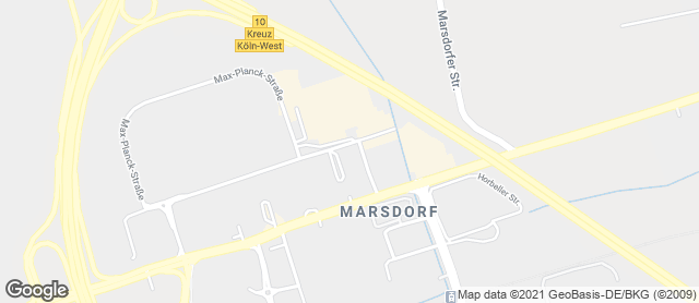 Karte mit Standort von Bäckerei Kraus GmbH - Fil. Marsdorf