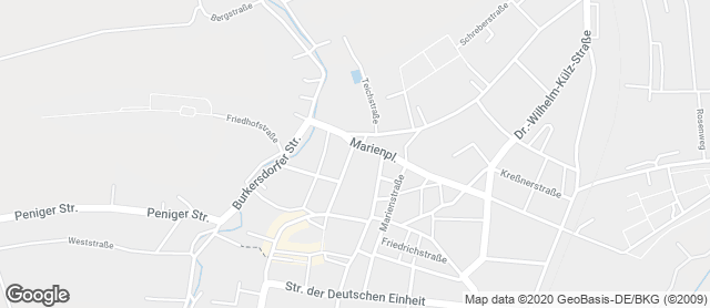 Karte mit Standort von Bäckerei-Konditorei Helbig