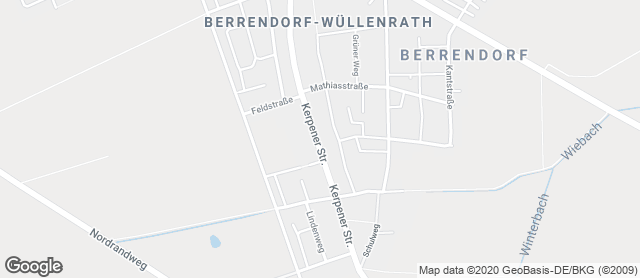 Karte mit Standort von Bäckerei Bernhard Betzing