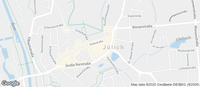 Karte mit Standort von Bäckerei Moss KG