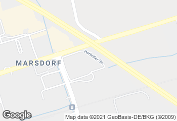Karte mit Standort von Nelles - die Backmanufaktur in Köln Marsdorf