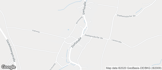 Karte mit Standort von Bäckerei und Konditorei Thomas Bechtold