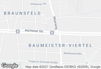Karte mit Standort von Bäckerei Mathias Ecke