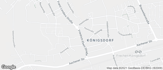 Karte mit Standort von Bäckerei Kraus GmbH - Fil. Königsdorf