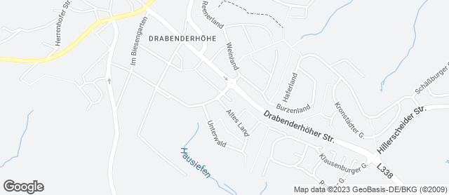 Karte mit Standort von PanPan Brotmanufaktur Drabenderhöhe