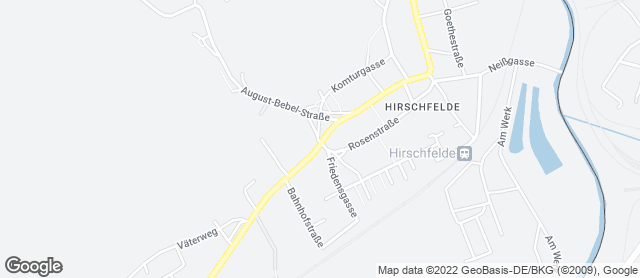 Karte mit Standort von Bäckerei Jens Rönsch - DER MEISTERBÄCKER -