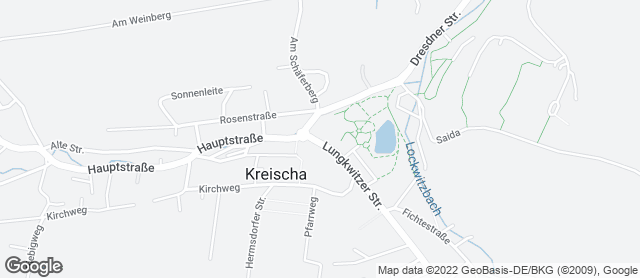 Karte mit Standort von Café am Park Aus Liebe zum Genuss Bäckerei Hiekel