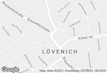 Karte mit Standort von Bäckerei Kraus GmbH - Fil. Lövenicher Café