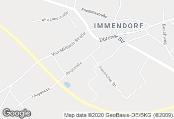 Karte mit Standort von Landcafé Haus immendorf KG