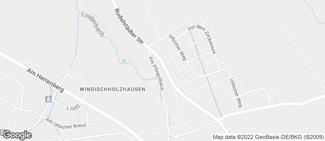 Karte mit Standort von Landbäckerei Thieme GmbH