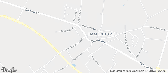 Karte mit Standort von Bäckerei Alles