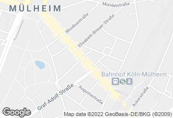 Karte mit Standort von Bäckerei Merzenich