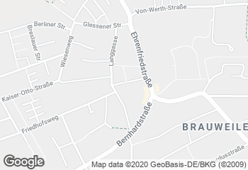 Karte mit Standort von Bäckerei Kraus GmbH - Fil. Café Brauweiler