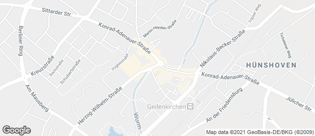 Karte mit Standort von Landbäckerei Stinges