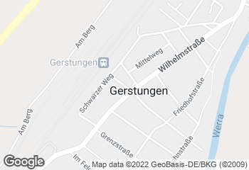 Karte mit Standort von Bäckerei & Konditorei Eichholz