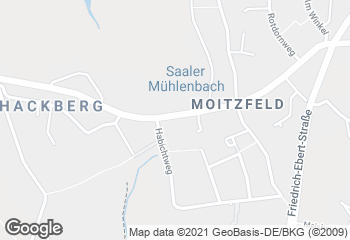 Karte mit Standort von Bäckerei und Konditorei Haus Erdenburg GmbH und Co Kg
