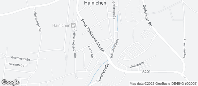 Karte mit Standort von Bäckerei Kirsten