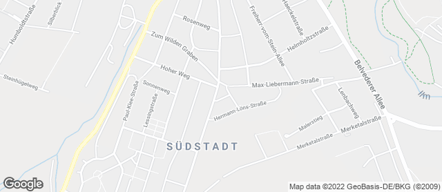 Karte mit Standort von Bäcker Süpke tegut Weimar