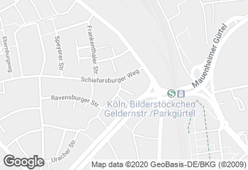 Karte mit Standort von Bäckerei Kraus GmbH - Fil. Bilderstöckchen
