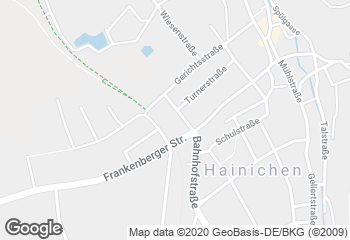 Karte mit Standort von Bäckerei und Konditorei Groschupf GmbH