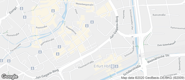 Karte mit Standort von Bäckerei Rüger