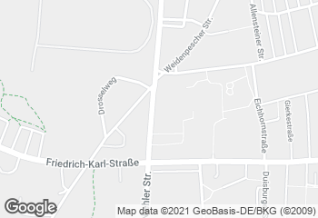 Karte mit Standort von Bäckerei Kraus GmbH - Fil. Niehl