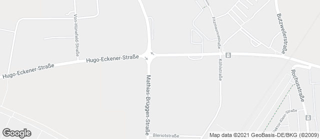 Karte mit Standort von Bäckerei Kraus GmbH - Fil. Butzweilerhof