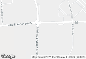 Karte mit Standort von Bäckerei Kraus GmbH - Fil. Butzweilerhof