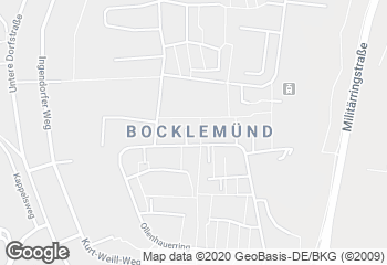 Karte mit Standort von Bäckerei Voosen Mengenich