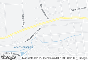 Karte mit Standort von Michas Naturbackstube bei denn's Biomarkt Weimar