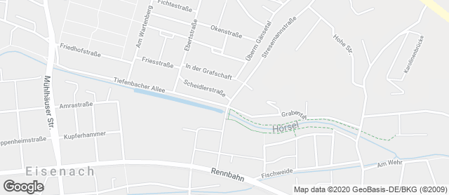 Karte mit Standort von Bäckerei Rost