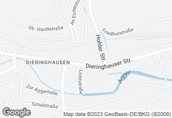 Karte mit Standort von PanPan Brotmanufaktur "P38 Kaufland Dieringhausen"