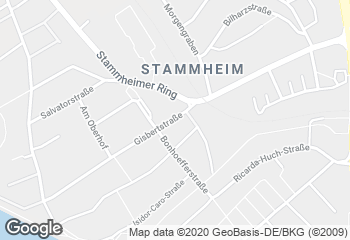Karte mit Standort von Bäckerei Gebrüder Förster GmbH  Köln – Stammheim