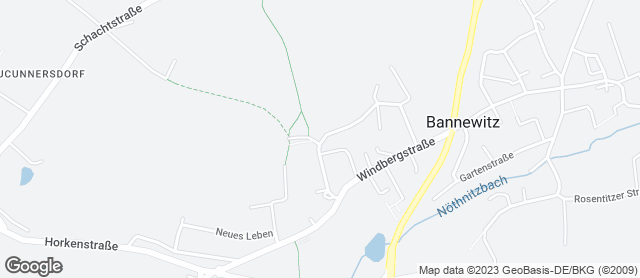 Karte mit Standort von Bäckerei Langholz Filiale Bannewitz