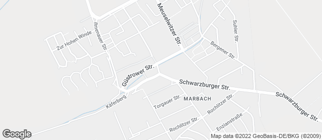 Karte mit Standort von Landbäckerei Thieme GmbH