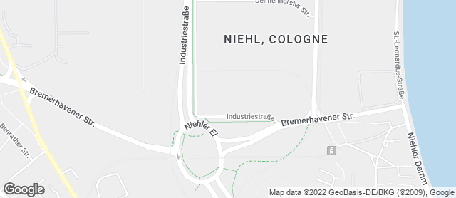 Karte mit Standort von Bäckerei Merzenich GmbH