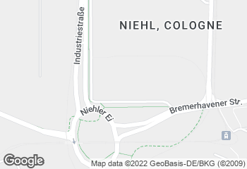 Karte mit Standort von Bäckerei Merzenich GmbH