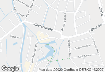 Karte mit Standort von Bäckerei-Konditorei-Café Ferdi Kraus