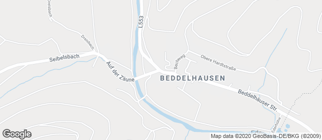 Karte mit Standort von Bäckerei Hüster